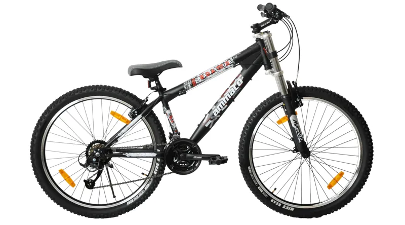 Ammaco Bad Attitude Mountain Bike Black